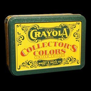 Crayola Collector’s Colors Limited Edition Tin 1991